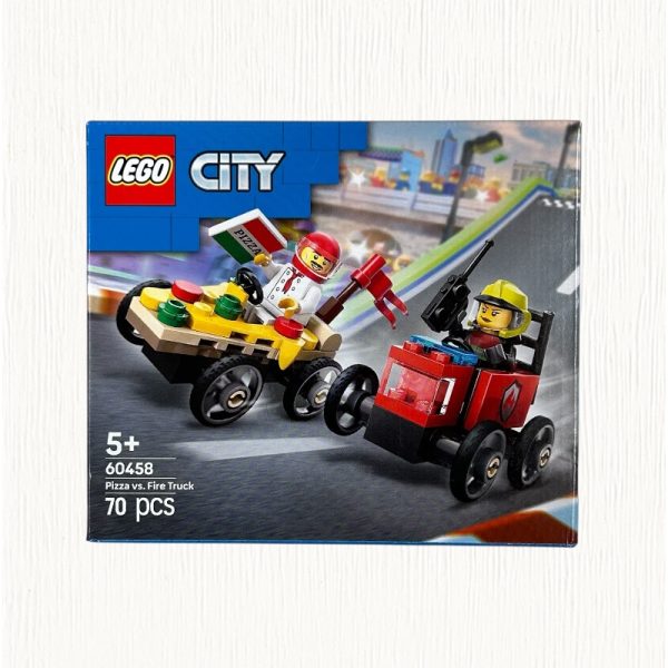 Lego City Pizza vs Fire Truck