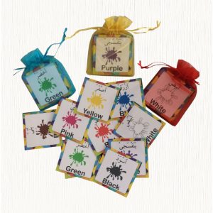 Arabic flash cards - Colours