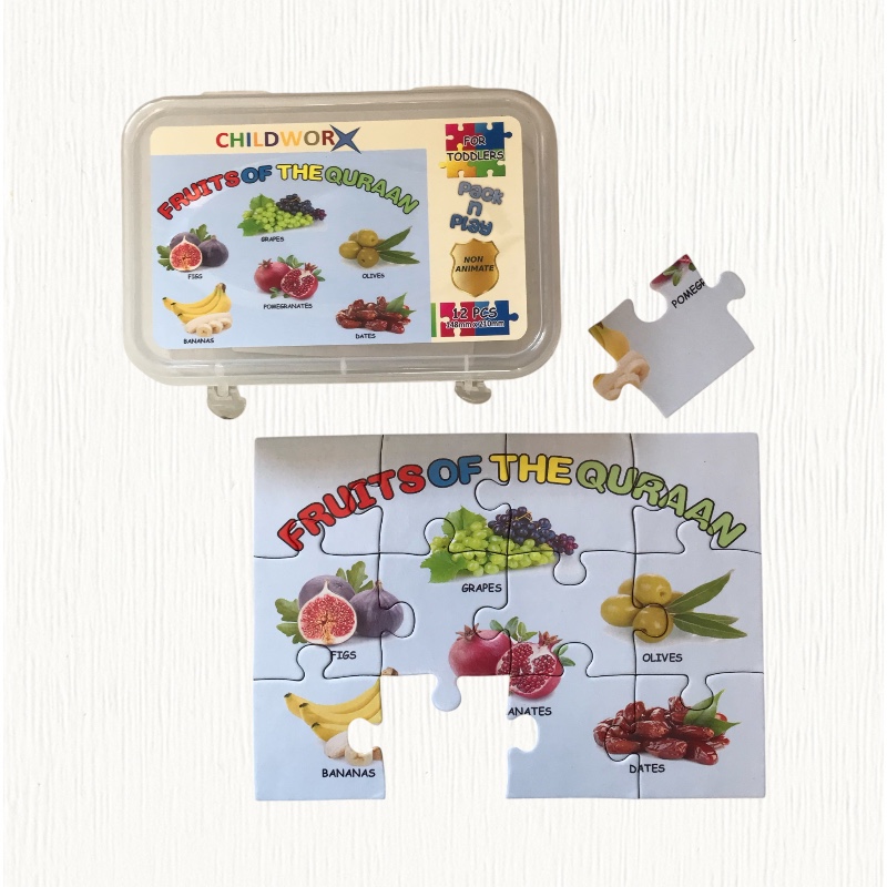 Fruits of the Quraan 12 Piece Puzzle