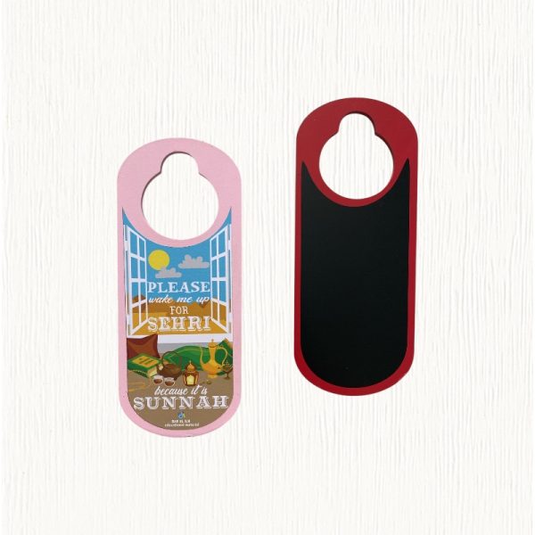 Sehri door hanger