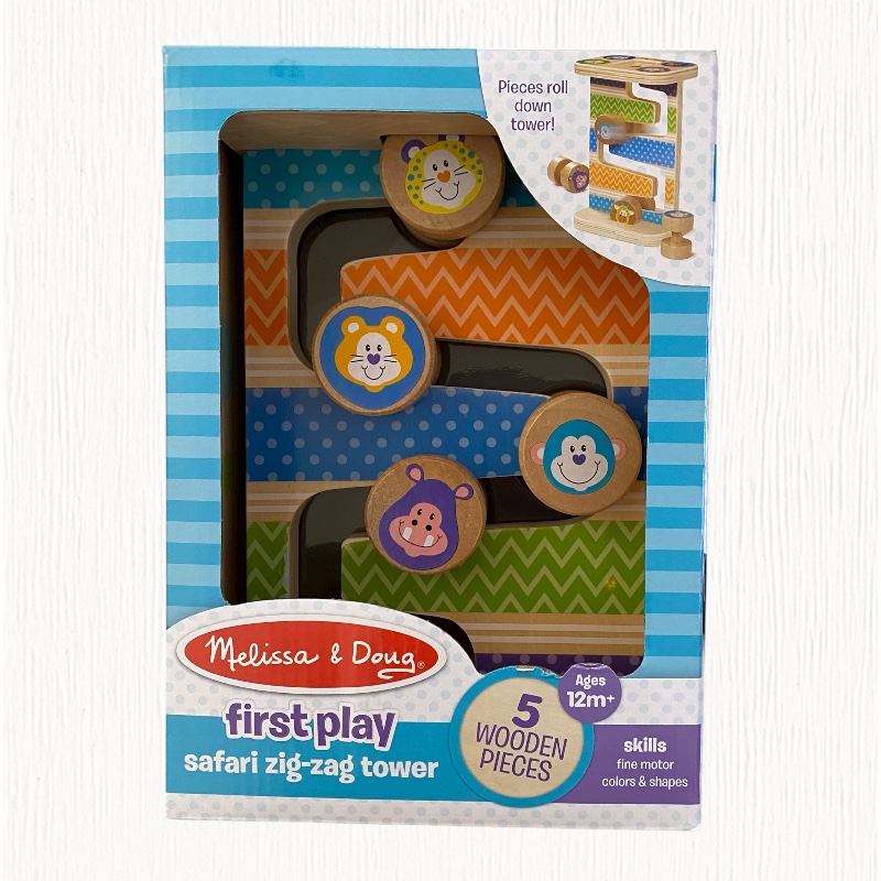 First play safari zig zag tower