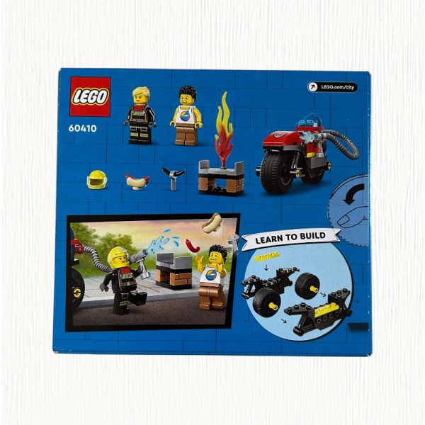 Lego City Fire Rescue Motorcycle