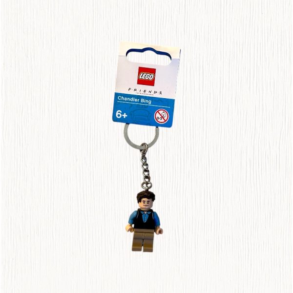 Lego Friends Chandler Bing keyring