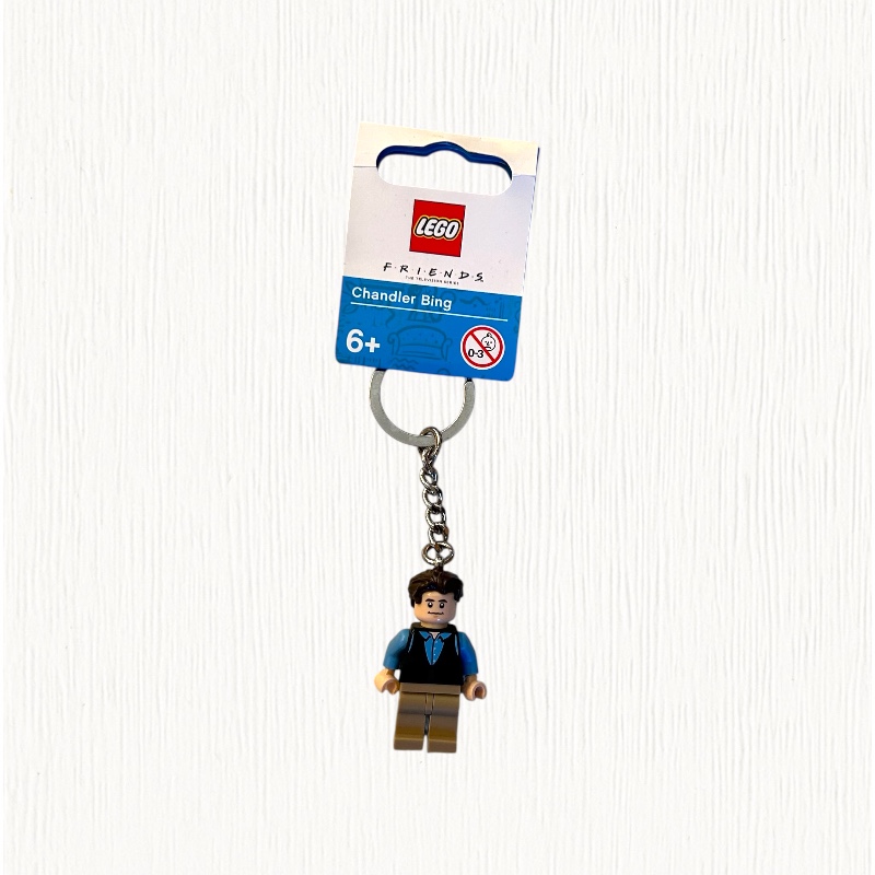 Lego Friends Chandler Bing keyring
