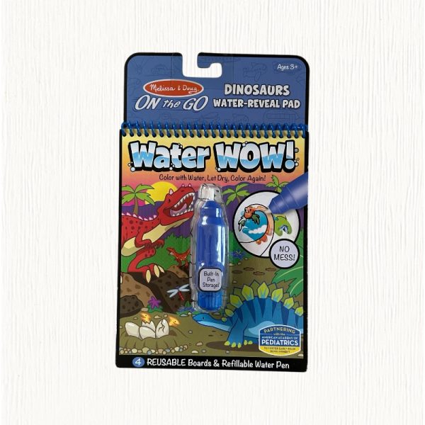 On the Go Water Wow  Dinosaurs activity book