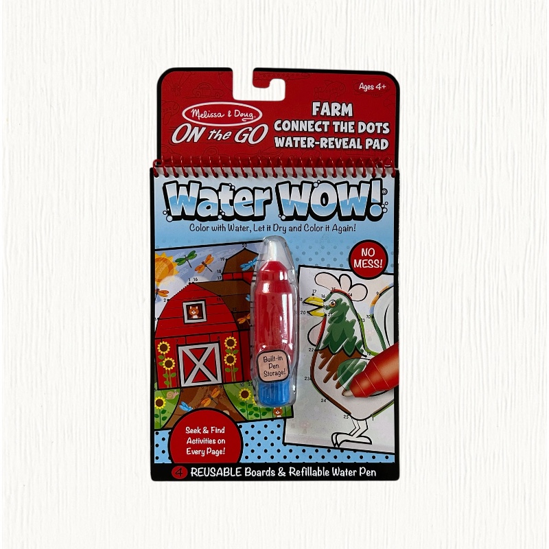 On the Go Water Wow Farm activity book