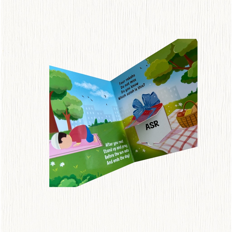 Gift Of Salaah - Lift the flap book